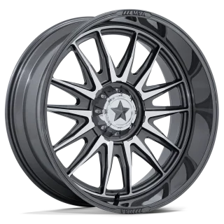 MSA M55 Commander Platinum Machined 24x10 Wheels/Rims (Full Set)